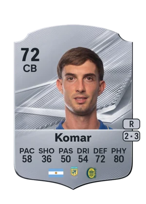 Komar - 72 - Rare EA FC 27 card