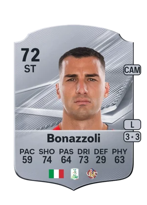 Bonazzoli - 72 - Rare EA FC 27 card