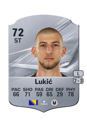 Lukić - 72 - Rare EA FC 27 card