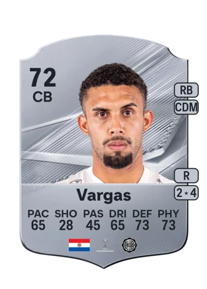 Vargas - 72 - Rare EA FC 27 card