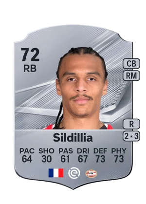 Sildillia - 72 - Rare EA FC 27 card