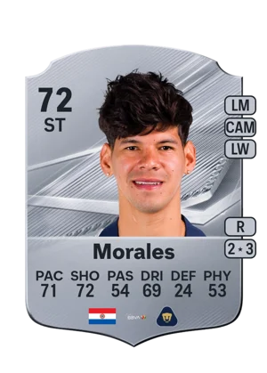 Morales - 72 - Rare EA FC 27 card