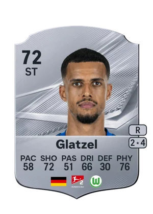 Glatzel - 72 - Rare EA FC 27 card