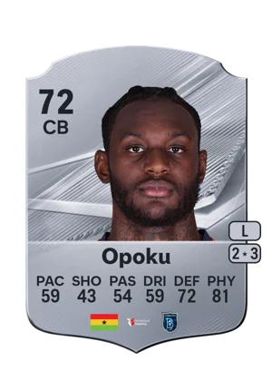 Opoku - 72 - Rare EA FC 27 card