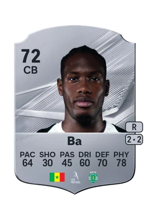 Ba - 72 - Rare EA FC 27 card