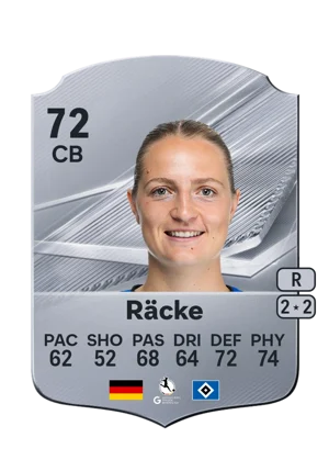 Räcke - 72 - Rare EA FC 27 card