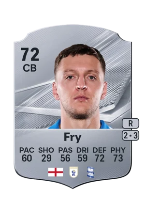 Fry - 72 - Rare EA FC 27 card