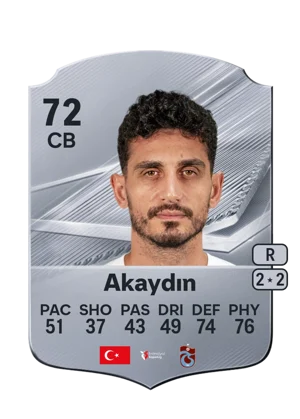 Akaydın - 72 - Rare EA FC 27 card