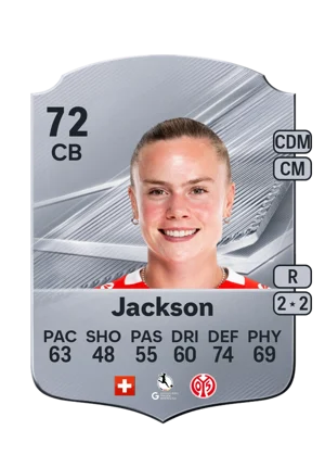 Jackson - 72 - Rare EA FC 27 card