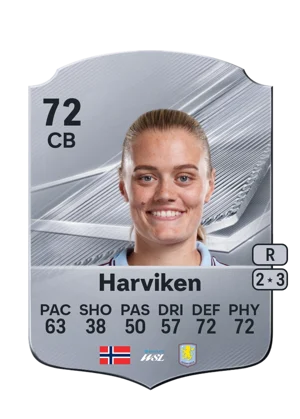 Harviken - 72 - Rare EA FC 27 card