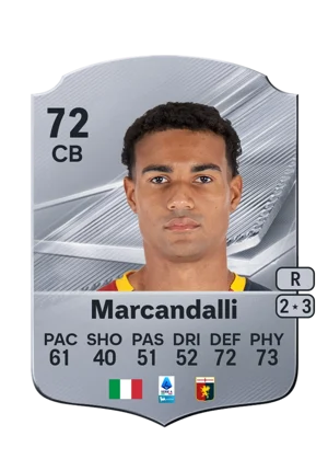 Marcandalli - 72 - Rare EA FC 27 card