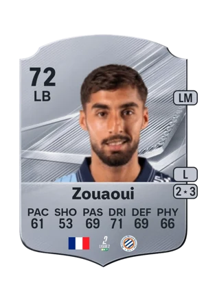Zouaoui - 72 - Rare EA FC 27 card
