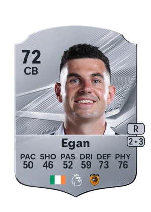 Egan - 72 - Rare EA FC 27 card