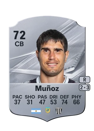 Muñoz - 72 - Rare EA FC 27 card