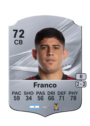 Franco - 72 - Rare EA FC 27 card