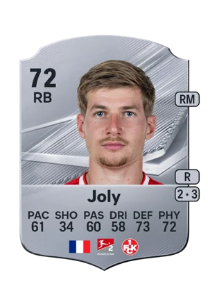 Joly - 72 - Rare EA FC 27 card
