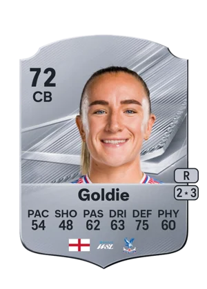 Goldie - 72 - Rare EA FC 27 card