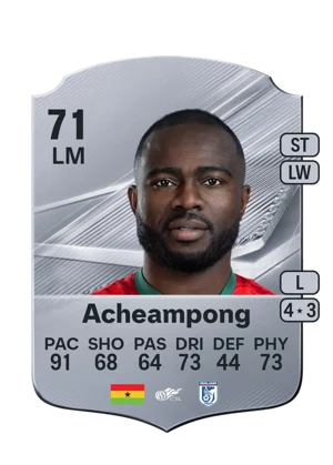 Acheampong - 71 - Rare EA FC 27 card