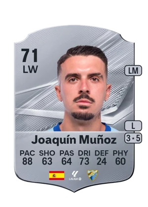 Joaquín Muñoz - 71 - Rare EA FC 27 card