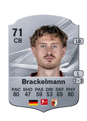 Brackelmann - 71 - Rare EA FC 27 card