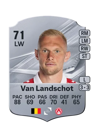 Van Landschot - 71 - Rare EA FC 27 card