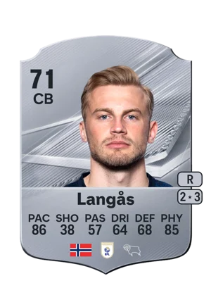 Langås - 71 - Rare EA FC 27 card