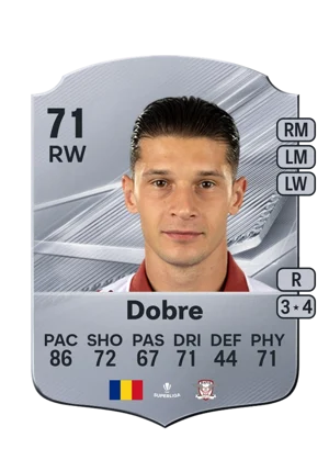 Dobre - 71 - Rare EA FC 27 card