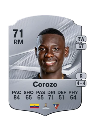 Corozo - 71 - Rare EA FC 27 card