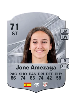 Jone Amezaga - 71 - Rare EA FC 27 card