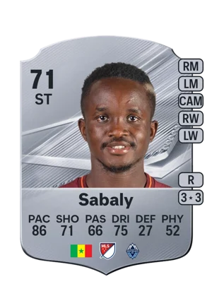 Sabaly - 71 - Rare EA FC 27 card