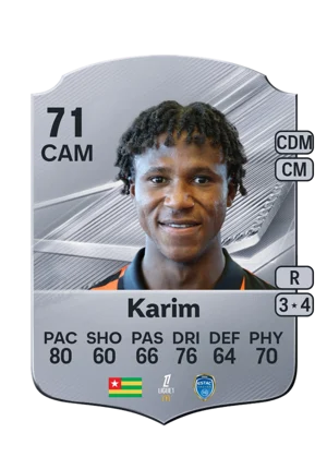 Karim - 71 - Rare EA FC 27 card