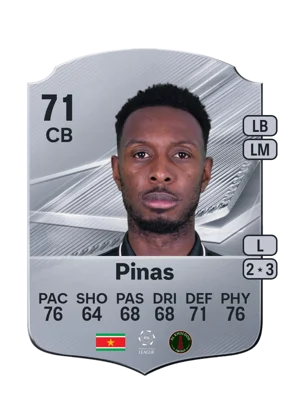 Pinas - 71 - Rare EA FC 27 card