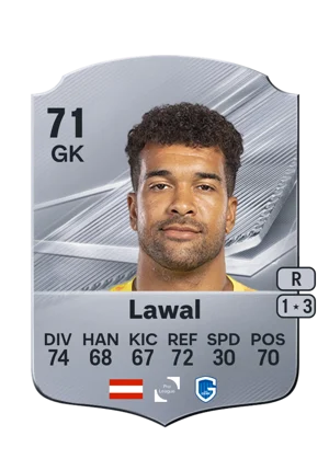 Lawal - 71 - Rare EA FC 27 card