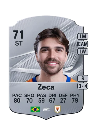Zeca - 71 - Rare EA FC 27 card