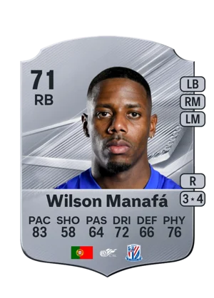 Wilson Manafá - 71 - Rare EA FC 27 card