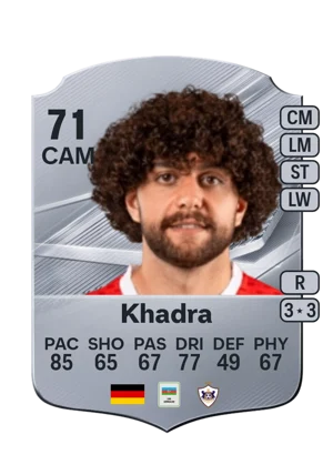 Khadra - 71 - Rare EA FC 27 card