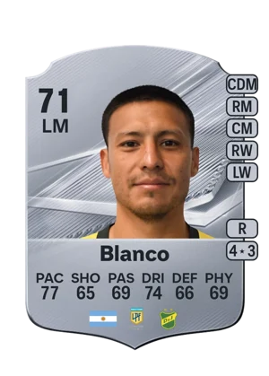 Blanco - 71 - Rare EA FC 27 card