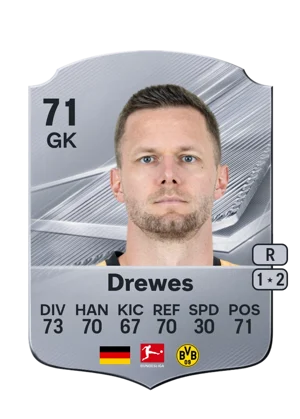 Drewes - 71 - Rare EA FC 27 card