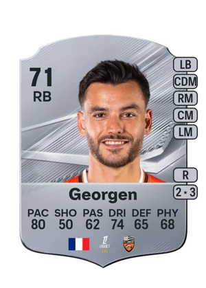 Georgen - 71 - Rare EA FC 27 card