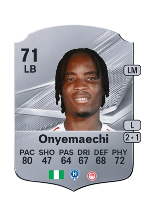Onyemaechi - 71 - Rare EA FC 27 card