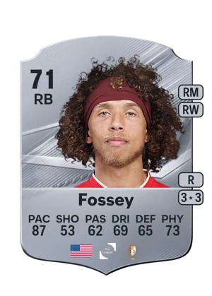 Fossey - 71 - Rare EA FC 27 card