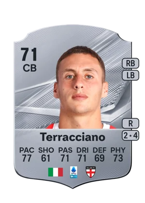 Terracciano - 71 - Rare EA FC 27 card