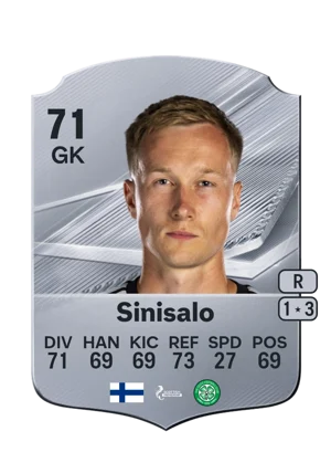 Sinisalo - 71 - Rare EA FC 27 card
