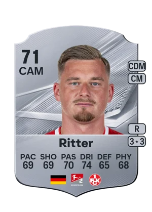 Ritter - 71 - Rare EA FC 27 card