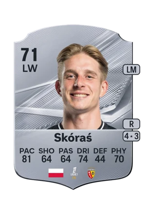 Skóraś - 71 - Rare EA FC 27 card