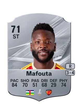 Mafouta - 71 - Rare EA FC 27 card
