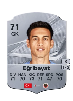 Eğribayat - 71 - Rare EA FC 27 card