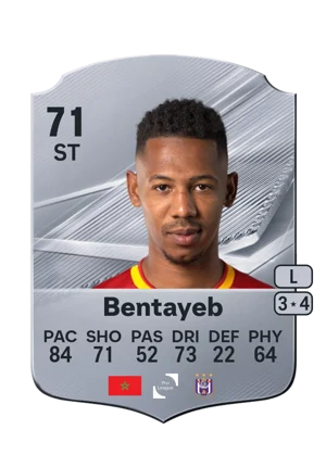 Bentayeb - 71 - Rare EA FC 27 card