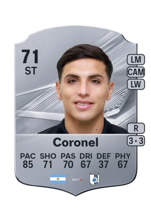 Coronel - 71 - Rare EA FC 27 card