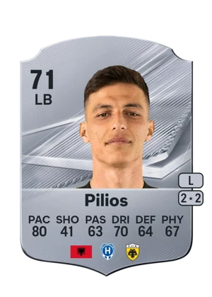 Pilios - 71 - Rare EA FC 27 card